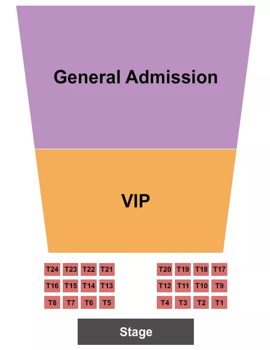 seating chart for Castle Knoll Farms and Amphitheater - GA/VIP/Table - eventticketscenter.com