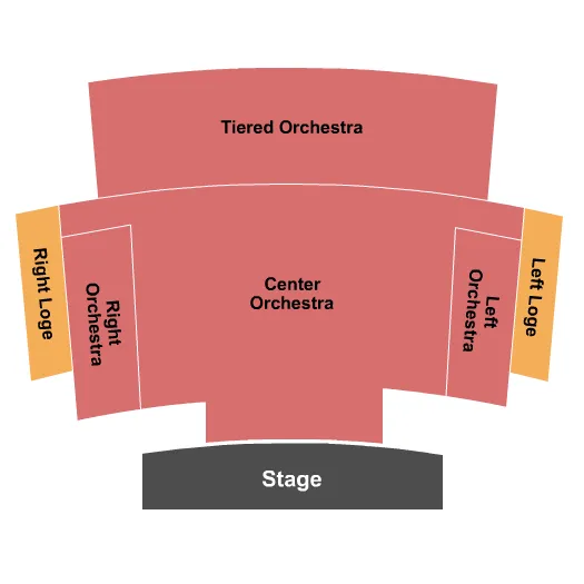 seating chart for Catalina Foothills High School Auditorium - Endstage 2 - eventticketscenter.com