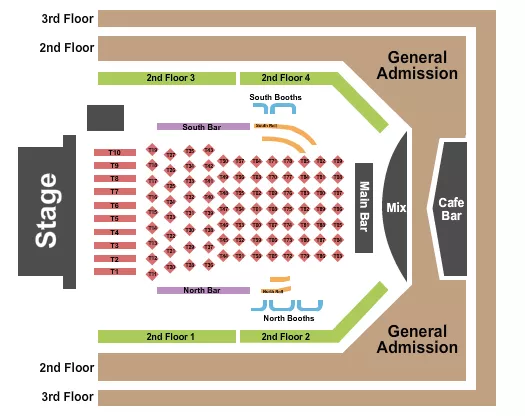 seating chart for Category 10 - Tracy Lawrence - eventticketscenter.com