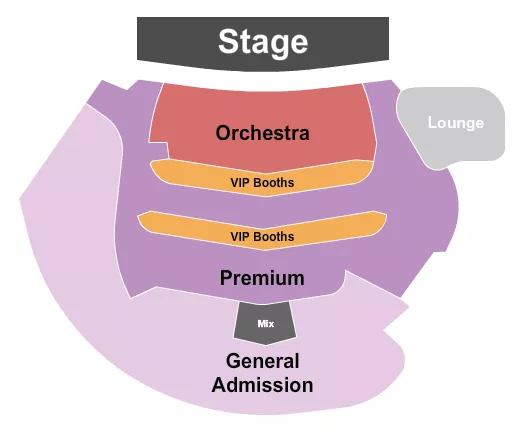 seating chart for Celebrity Showroom At Nugget Casino Resort - Endstage - eventticketscenter.com