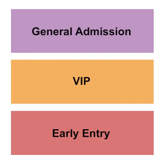 seating chart for Central Community Church - Wichita - GA VIP Early Entry - eventticketscenter.com