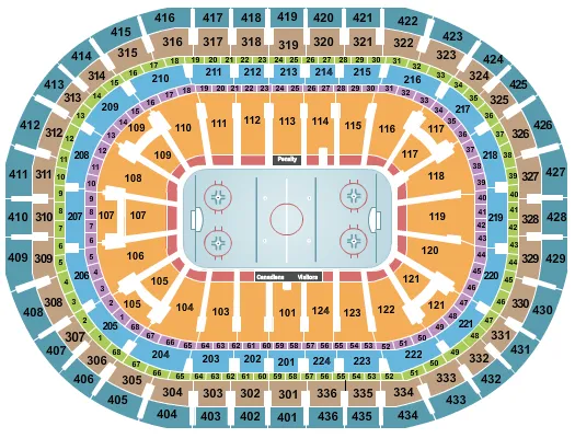 Winnipeg Jets Seating Chart 