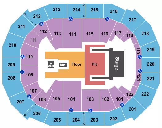 seating chart for Chaifetz Arena - Greta Van Fleet - eventticketscenter.com