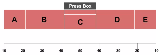 seating chart for Champlin Park High School Football Field - DCI - eventticketscenter.com