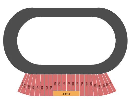 seating chart for Charlotte Motor Speedway - Monster Jam - eventticketscenter.com