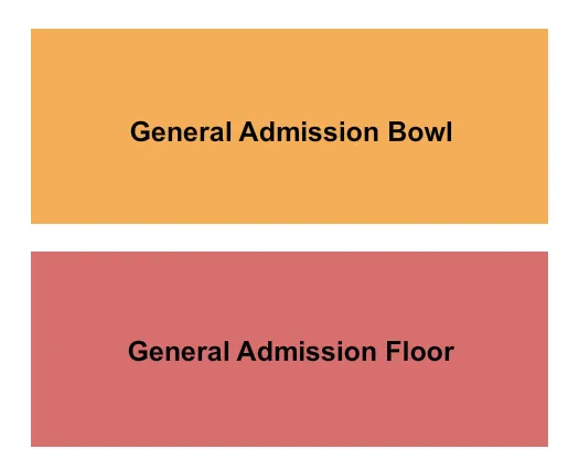 seating chart for Chartway Arena at Ted Constant Convocation Center - GA Floor GA Bowl - eventticketscenter.com