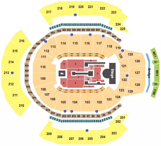 Chase Center Tickets Seating Chart Event