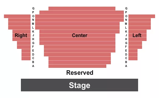 seating chart for Chattanooga Theatre Centre - Endstage - eventticketscenter.com