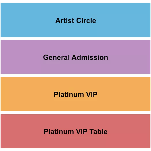 seating chart for Chenault Vineyards - GA/Platinum VIP Table/Platinum VIP - eventticketscenter.com