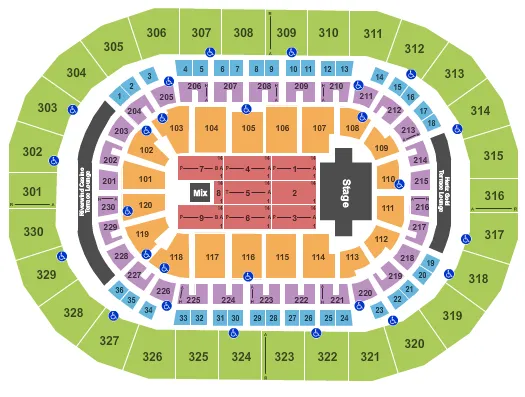 Paycom Center Tickets & Seating Chart - Event Tickets Center