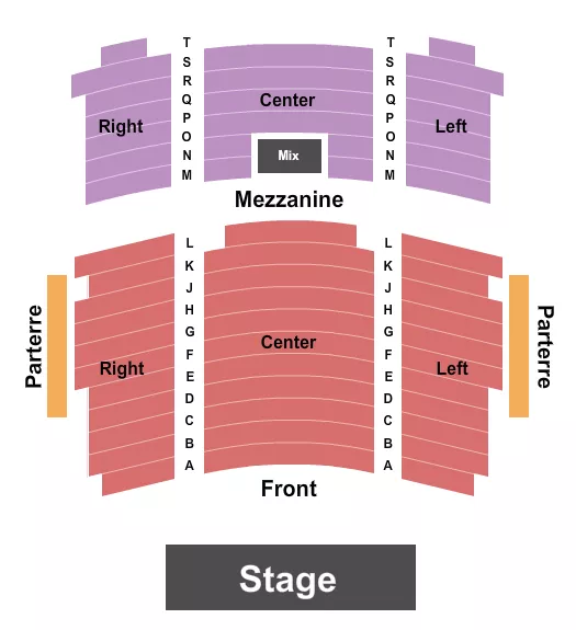 seating chart for Chesapeake Theater At Harford Community College - Endstage - eventticketscenter.com