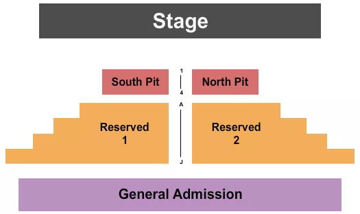 seating chart for Chesterfield Amphitheater - Endstage 3 - eventticketscenter.com