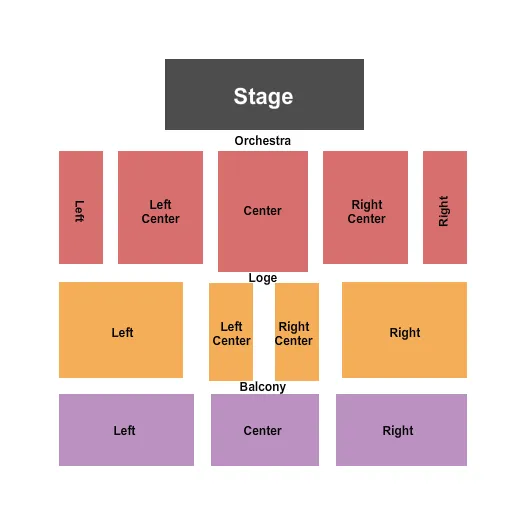 seating chart for Cheyenne Civic Center - Endstage 2 - eventticketscenter.com