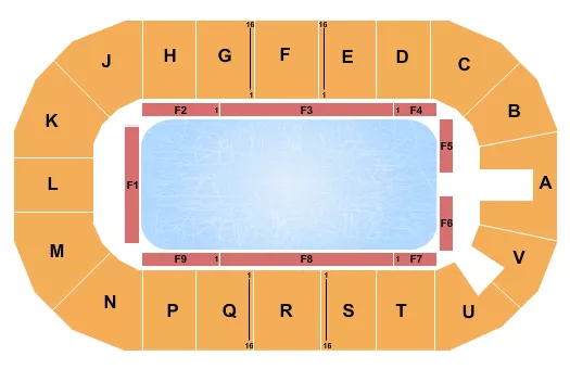 seating chart for Chilliwack Coliseum - Stars On Ice - eventticketscenter.com