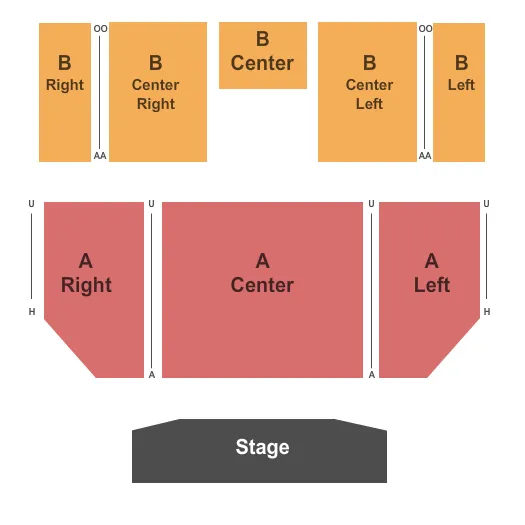 seating chart for Chumash Casino - General - eventticketscenter.com