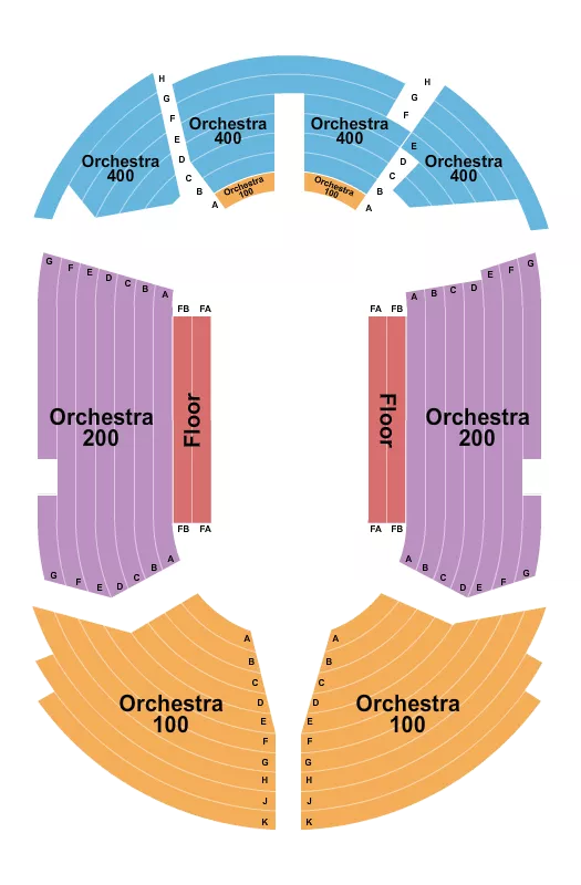 seating chart for Circle In The Square Theatre - Center Stage 2 - eventticketscenter.com