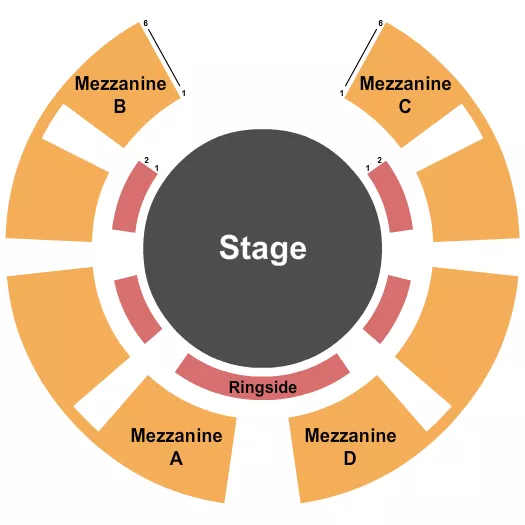 seating chart for Circle Square Commons - Circus - eventticketscenter.com