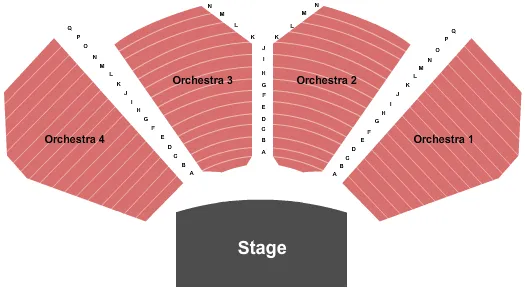 seating chart for Circle Square Cultural Center - End Stage - eventticketscenter.com