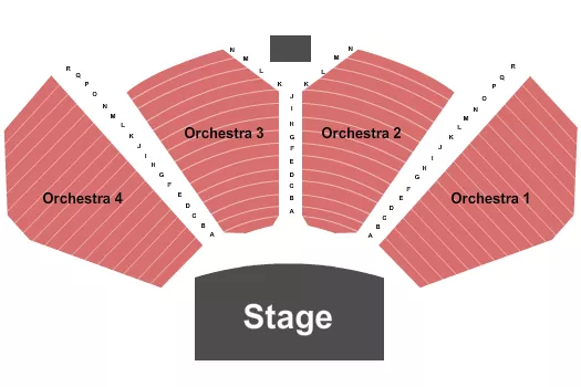 seating chart for Circle Square Cultural Center - End Stage - eventticketscenter.com