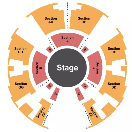 seating chart for Circus Vazquez - Citi Field - Circus Vazquez 2 - eventticketscenter.com