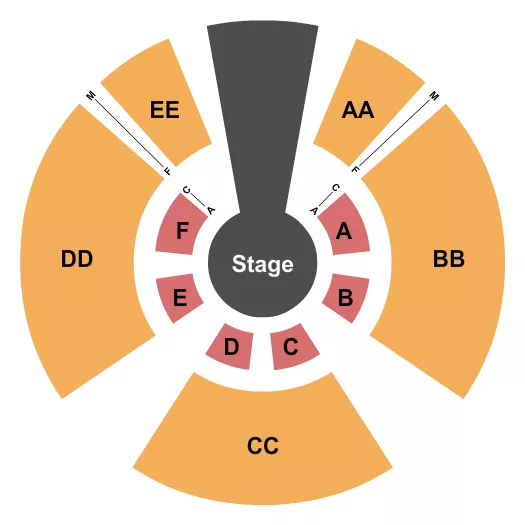 seating chart for Circus Vazquez - Palms Crossing - Flip Circus - eventticketscenter.com