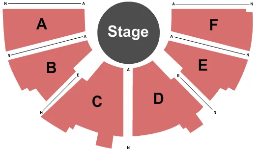 seating chart for Citadel Theatre - Maclab Theatre - End Stage - eventticketscenter.com