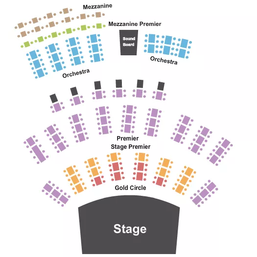 seating chart for City Winery - Atlanta - Endstage GC - eventticketscenter.com