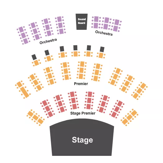 seating chart for City Winery - Atlanta - Stage Premier/Premier/Orch - eventticketscenter.com