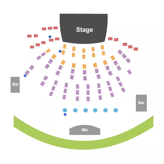 seating chart for City Winery - New York City - Endstage No Orchestra - eventticketscenter.com
