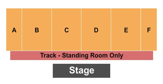 seating chart for Clearfield County Fair - Endstage SRO - eventticketscenter.com