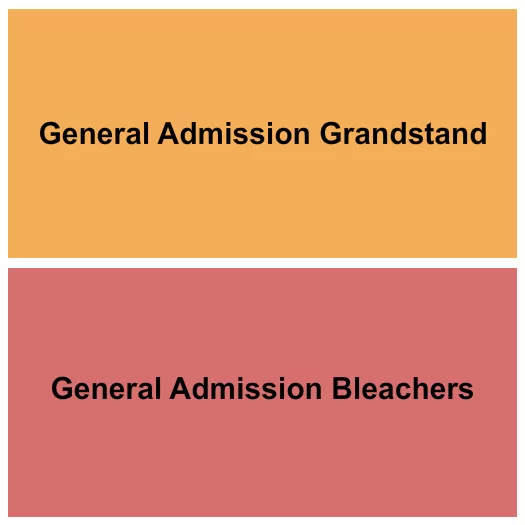 seating chart for Clearfield County Fair - GA Bleachers/Grandstand - eventticketscenter.com