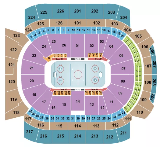 Hockey 2 Seating Map