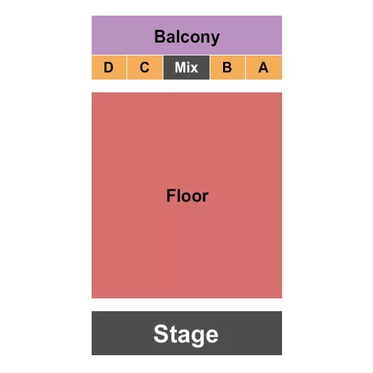 seating chart for Club Skye - End Stage GA Floor - eventticketscenter.com