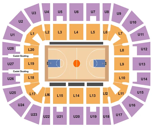 Air Force Falcons Basketball Season Tickets (Includes Tickets To