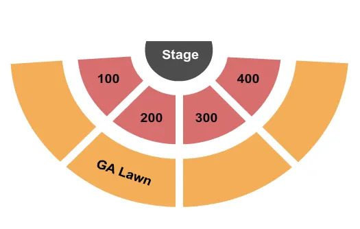 seating chart for Coffee Butler Amphitheater - Endstage 3 - eventticketscenter.com