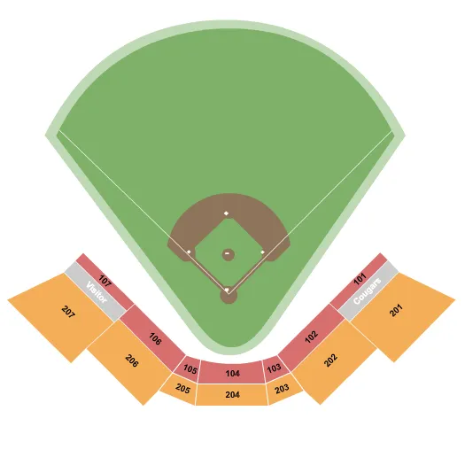 seating chart for College of Charleston Baseball Stadium At Patriots Point - Baseball - eventticketscenter.com