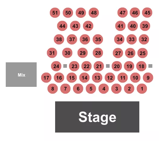 seating chart for Colonial Downs - Tables - eventticketscenter.com