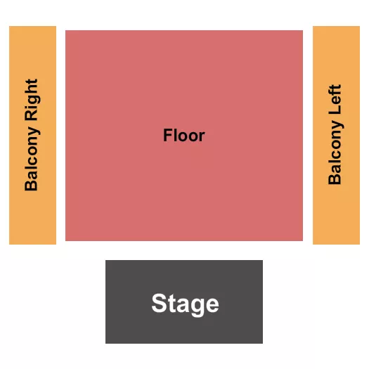 seating chart for Columbus Athenaeum - Floor/Balcony - eventticketscenter.com