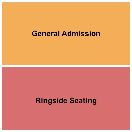 seating chart for Come and Take It Live - GA/Ringside - eventticketscenter.com