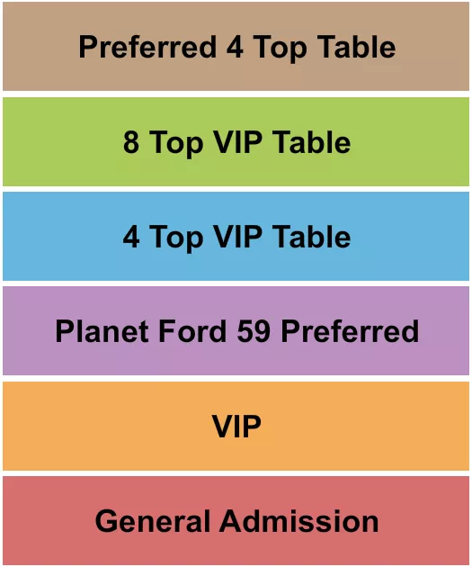 Concert In The Country Seating Map