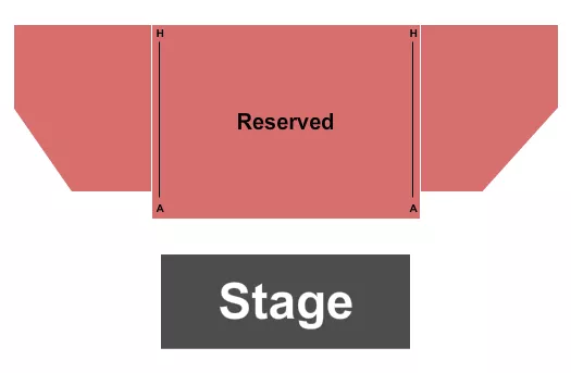 seating chart for Contra Costa Civic Theatre - Endstage - eventticketscenter.com