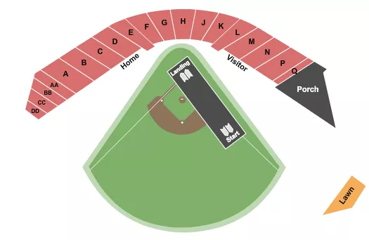 seating chart for Jackson Field - MI - Nitro Circus - eventticketscenter.com