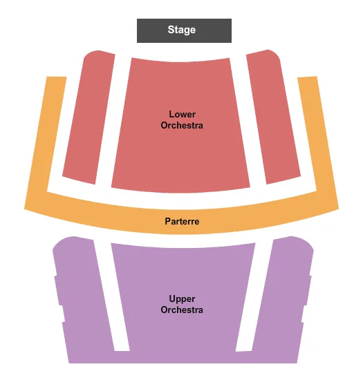 seating chart for Coppell Arts Center - Main Hall - Endstage - eventticketscenter.com