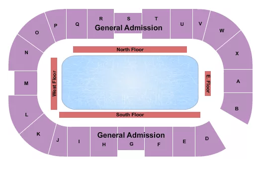 seating chart for Corner Brook Civic Centre - Stars On Ice - eventticketscenter.com