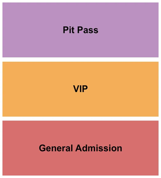 seating chart for Country in the Park - Sacramento - Country In The Park - eventticketscenter.com