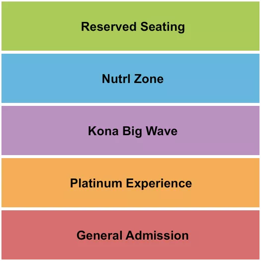 seating chart for Country Thunder USA - AZ - Country Thunder USA - eventticketscenter.com