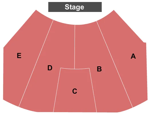 seating chart for Country Tonite Theatre - End Stage - eventticketscenter.com