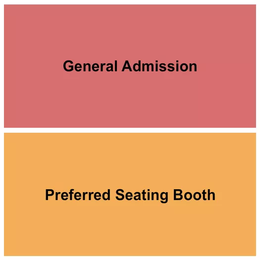 seating chart for Crafthouse Stage & Grill - GA/Preferred - eventticketscenter.com