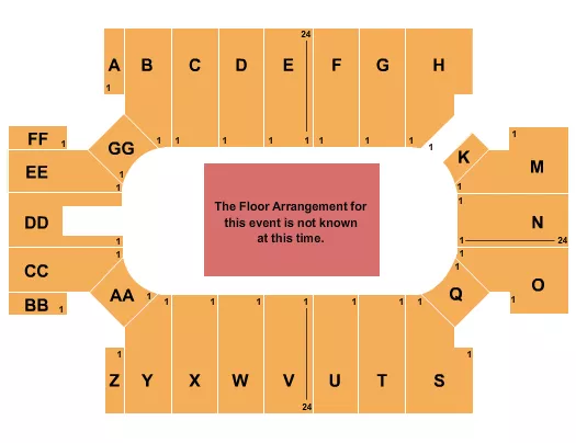 seating chart for Cross Insurance Arena - Generic Floor - eventticketscenter.com