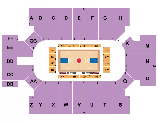 seating chart for Cross Insurance Arena - Harlem Globetrotters - eventticketscenter.com